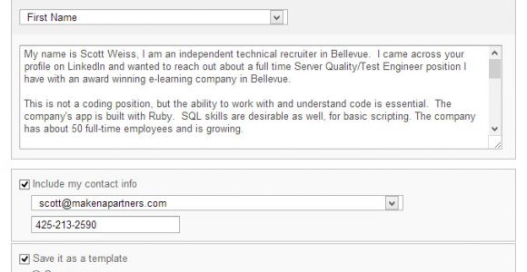 Headhunter Email Template Review Of Linkedin Recruiter Corporate Edition Referagig