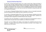 Health and Safety Statement Of Intent Template 10 Safety Statement Templates to Download Sample Templates
