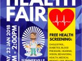 Health and Wellness Fair Flyer Template Health Fair Flyer Template Postermywall