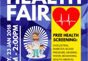 Health and Wellness Fair Flyer Template Health Fair Flyer Template Postermywall