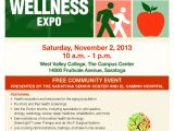 Health and Wellness Flyer Template Silicon Valley Health and Wellness Expo Svhapsvhap