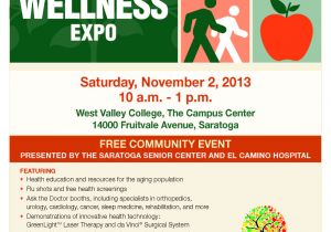 Health and Wellness Flyer Template Silicon Valley Health and Wellness Expo Svhapsvhap