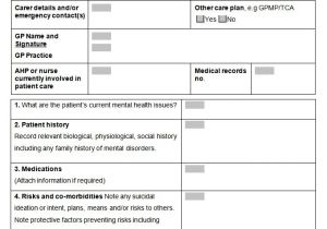 Health Care Proposal Template Mental Health Care Plan Templates 17 Free Word Pdf
