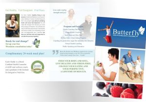 Health Coach Brochure Templates butterfly Health and Wellness Coaching Rebrand by Rapunzel
