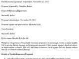 Health Insurance Proposal Template Health Insurance Proposal Template