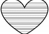 Heart Shaped Writing Template Heart Shaped Writing Template Templates Data