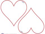 Heart Shaped Writing Template Heart Writing Template with Lines
