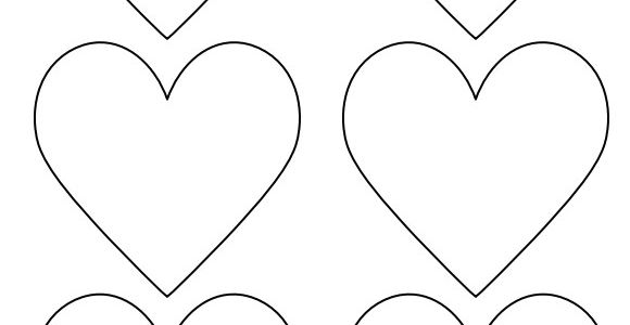 Heart Template for Printing 14 Printable Heart Templates to Download for Free Sample