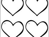 Heart Template for Printing 25 Heart Template Printable Heart Templates Free