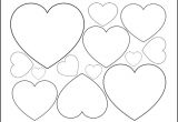 Heart Template for Printing 25 Heart Template Printable Heart Templates Free