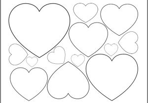 Heart Template for Printing 25 Heart Template Printable Heart Templates Free