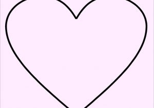 Heart Template for Printing Free Printable Heart Shape Template