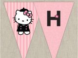 Hello Kitty Birthday Banner Template Free Hello Kitty with French Poodle Paris Printable Birthday
