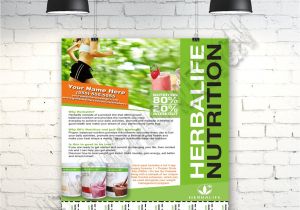 Herbalife Flyer Template Custom Print Ready Herbalife Contact Flyer by Ajsgraphdesign