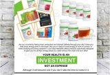Herbalife Flyer Template Custom Print Ready Herbalife Energy Products Contact Flyer