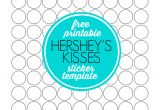 Hershey Kiss Labels Template How to Make Hershey Kisses Stickers
