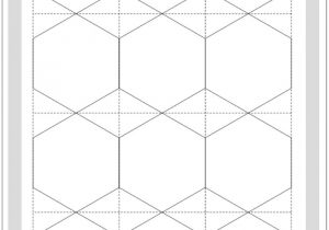 Hexagon Templates for English Paper Piecing Quick and Easy Way to Cut Hexagon Templates for English