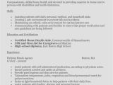 Hha Resume Samples How to Write A Perfect Home Health Aide Resume Examples