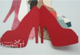 High Heel Template for Cards Shoes Galore Stampin 39 Up Australia Independent
