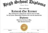 High School Graduation Certificate Template 30 Free High School Diploma Template Printable