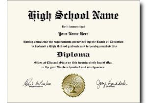 High School Graduation Certificate Template Fake High School Diplomas and Transcripts as Low as 49 Each