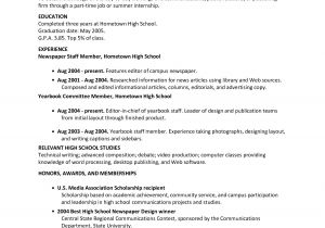 High School Job Application Resume High School Resume Resume Cv