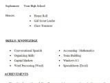 High School Student Resume Template Free 9 High School Resume Templates In Free Samples