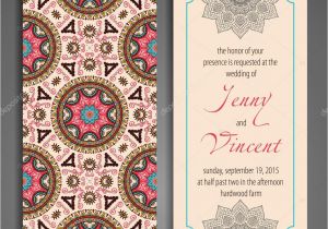 Hindu Wedding Card Background Images A Indian Birthday Invitation Stock Vectors Royalty Free