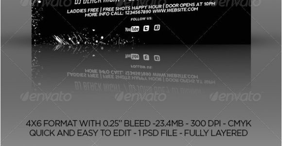 Hip Hop Party Flyer Templates Hip Hop Flyer Template by Grandelelo Graphicriver