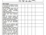 Hipaa Risk Analysis Template Sample Security assessment