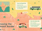Hire Car Cross Border Card India Nepal Sunauli Border Crossing Tips