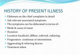 History Of Present Illness Template Case History