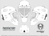 Hockey Goalie Mask Template Mask Templates the Goalie Archive