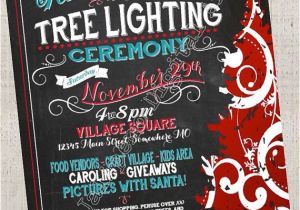 Holiday Boutique Flyer Template Festival Of Trees Tree Lighting Christmas Holiday