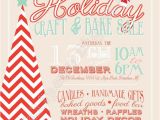 Holiday Boutique Flyer Template Holiday Craft Boutique Fair Show Printable Flyer Poster