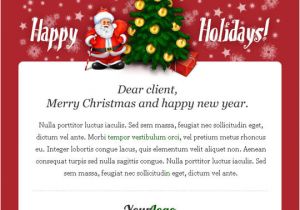 Holiday Greeting Email Templates Free 17 Beautifully Designed Christmas Email Templates for