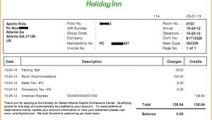 Holiday Inn Receipt Template 10 Hotel Receipt Template Invoice Template Download