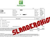 Holiday Inn Receipt Template Holiday Inn Receipt Images Reverse Search