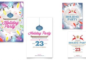 Holiday Party Flyer Template Publisher Holiday Party Note Card Template Word Publisher