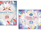 Holiday Party Flyer Template Publisher Holiday Party Poster Template Word Publisher
