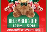 Holiday toy Drive Flyer Template Free Christmas toy Drive Flyer Template by Youngicegfx