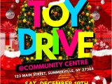 Holiday toy Drive Flyer Template Free toy Drive Flyer Template Postermywall