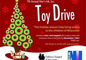 Holiday toy Drive Flyer Template Free Uncategorized Nevsinklabels