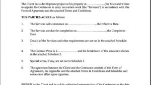 Home Building Contract Template Construction Contract Template Cyberuse