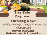 Home Daycare Flyer Templates Daycare Flyer Template Postermywall