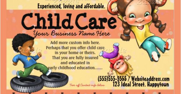 Home Daycare Flyers Free Templates 33 Daycare Flyer Templates Word Psd Ai Eps Vector
