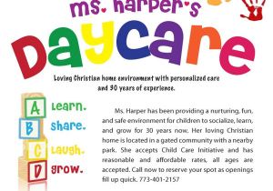 Home Daycare Flyers Free Templates Free Daycare Flyers Follow Lauren ashley Barnes