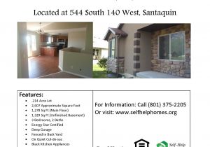 Home for Sale by Owner Flyer Template Santaquin Home for Sale