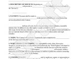 Home Health Care Contract Template Sample General Contract for Services form Template