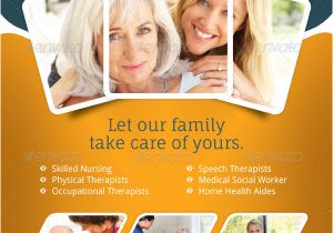 Home Health Care Flyer Templates Home Care Flyer Templates by Grafilker Graphicriver
